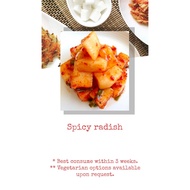 Spicy Radish Kimchi