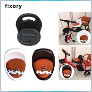 fixory Kids Trike Seat Plastic Backrest Saddle Replacement Comfortable Bike Part for Go Kart Mini Bi