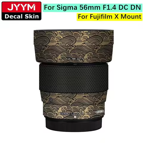 Lens Sticker For Sigma 56mm F1.4 DC DN Contemporary Decal Skin Vinyl Wrap Film Protector Coat 56 1.4