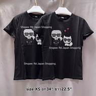 T-Shirt Black XS Karl Lagerfeld Women