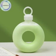 jiarenitomj 500ml Creative Donut Sports Water Bottle Fashion Portable Travel Kettle with Strap High Temperature Resistant Annular Tea Cup sg