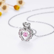 Barbie Princess Necklace Heart Pendant Necklace Girl Pendant Gift Necklace Design Girlfriend Z0Q4