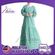 LALEESA LD220209 DRESS BAZLA Dress Muslimah Dress Women Dress Jubah Muslimah Jubah Abaya Dress Plus Size Baju Raya 2024