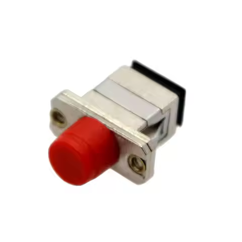 10PCS New FC/ ST/SC Metal Optical Fiber Adapter Coupler Conversion Flange Connector Low Loss 0.2dB S