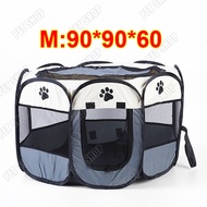 Tenda Kucing Portable Tenda Lipat Kucing 8 Panel Untuk Hewan Pagar Kucing Kandang Kucing