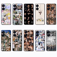 Realme C55 SEVENTEEN Anti falling mobile phone case