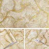 Wallpaper Dinding Sticker Ruang Tamu Kamar Motif Gelombang Mewah 45 cm X 10 m