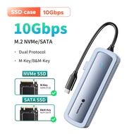 PHIXERO หน่วยความจำภายนอก SSD แบบพกพา2TB 40Gbps ความเร็วสูง USD-C โซลิดสเตทไดรฟ์แบบพกพา3700เมกะไบต์/