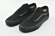 VANS OLD SKOOL 基本款 全黑 黑色 低筒 麂皮 帆布 男女鞋 街頭滑板鞋 復古休閒鞋