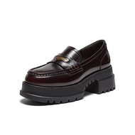 BASTO Womens Slip-on Loafers Platform Shoes รองเท้าส้นตึก รองเท้า loafer VXA03