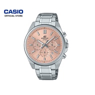 Casio Edifice EFV-650D-4AV Silver Stainless Steel Band Men Watch