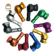 1 Piece Motorcycle Tire Wheel Spare Parts 90 Degree Elbow Valve Tubeless