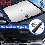 BMW Car Sunshade Umbrella UV Reflection Auto Windshield Sunshade Cover Sun Protector For BMW M G20 F