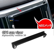 Xuming Alphard 30/ Vellfire 30 Agh30 Anh30 (2015-2022) GPS Sun Visor Sun Visor Vios สีดำ GPS Sun Visor Navigator 7/9 "ฝาครอบนำทาง