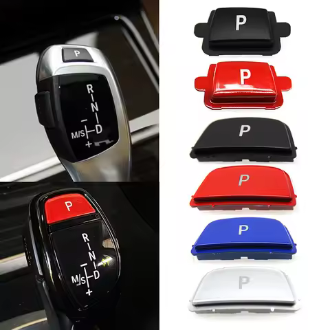 Car Gear Shift Lever Auto Parking Switch Letter P Button Cover For BMW F M Series F30 F34 F36 F10 F1