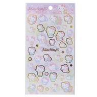 日本版 Hello Kitty 貼紙 燙金獎勵貼紙 平行進口 floral