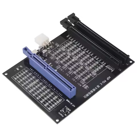 A22I AGP PCI-E X16 Dual-Purpose Socket Tester Display Image Video Card Checker Tester Graphics Card 