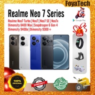Realme Neo 7 Turbo Dimensity 9400e Complimentary Watch | Cradle | 33W Fast Charger | Original Genuin