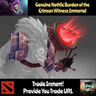 Dota2 Dazzle Genuine Nothlic Burden of the Crimson Witness Immortal