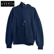 Ami Alexandre Mattiussi เสื้อฮู้ดดี้แบบสวม Ami de Coeur สีน้ำเงินกรมท่า ไซส์ XL【สินค้ามือสอง】