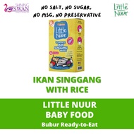 Little Nuur Ikan Singgang Makanan Bayi Bubur Ready To Eat Eatalian Express Baby food 100g Babyfood B