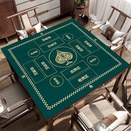 New thickened hand-rubbed sound-absorbing and dirt-resistant tablecloth for egg poker cards, poker c