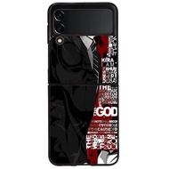 Casing Case Samsung Galaxy Z Flip 3 Z Flip 4 Z Fold 4 Z Fold 3 Death Note D107
