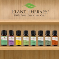 Plant Therapy 100% Pure Essential Oil Singles - Frankincense, Lavender, Lemongrass, Patchouli, Sweet orange, Peppermint