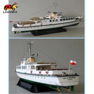 [LAHOMIA] 1/100 Scale Lilla Weneda Ferry Boat Model Assemble Collectibles for Home Decor