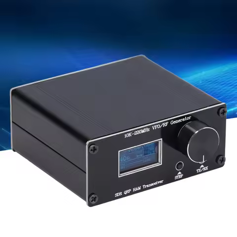 SDR QRP HF Transceiver HAM Variable Frequency Oscillator VFO RF Generator 10K‑220MHz