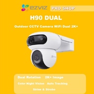 EZVIZ H90 Dual 2K+ Smart Home Dual Lens 4MP+4MP Wifi IP Outdoor Security Mini UPS Router Modem Offic