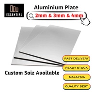 2mm 3mm 4mm Aluminium Plate Customize size & panjang Grade 6061 / 5083 / 5052