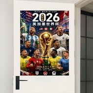 2026 Meijiamo World Cup Wall Stickers Promotional Poster Indoor Corridor Lottery Lottery Shop Decora