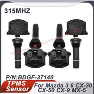 1/4PCS BDGF-37140 315MHZ TPMS Tire Pressure Sensor For Mazda 3 6 CX-30 CX-50 CX-9 MX-5 BDGF37140 Tir