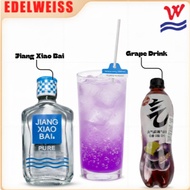 DIY Cocktail Kit - Grape Jing Cocktail Set | Home Bartender Pack w/ Jiang Xiao Bai, Grape Drinks, Cu