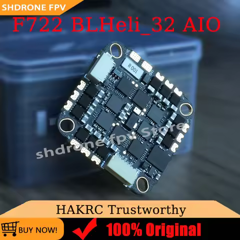 AIO Flight Controller HAKRC F722 BLHeli_32 AIO Flight Controller Black Box Build-in Current Sensor 2