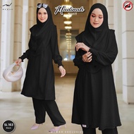 Suit Madinah By Mewah Exclusive Premium Ironless | Suit Muslimah Umrah