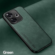 HIJAU BIG SALE Case For F6 5G Silicone X&E model with Soft Touch Luxury Leather Material - Green