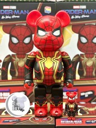 巜 MEDICOM TOY BE@RBRICK  SPIDER-MAN INTEGRATED SUIT  蜘蛛俠 100％ + 400％ SETS