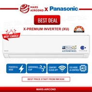 Panasonic X-Premium Inverter R32 Aircond XU Series (1hp/1.5hp/2hp/2.5hp)