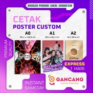 Print Custom Bedroom Wall Posters A0, A1, A2 | Premium Quality & Express 1 Day