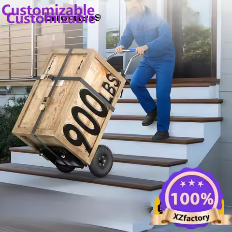 Factory Direct 2026 Top RatedElectric Stair Climbing Dolly Max 900lbs Capacity Electric Hand Trucks 