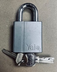 YALE 耶魯優質厚料50mm 高度安全鐵閘鎖門鎖連3條原裝鎖匙 High Security Lock