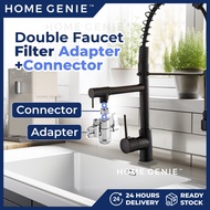 Faucet Coway Cuckoo Filter Connector 1 2 Way Adapter Diverter 1/4" Valve Purifier by Home Genie