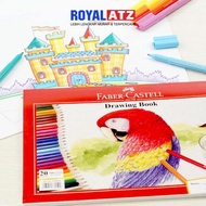Faber Castell Drawing Book A4 200 GSM & Canvas Pad A4 - Premium Canvas Painting Drawing Book & Paper