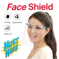 Face Shield Anti Virus Face Protection eye protection Anti-saliva Extra Protection anti fog anti splat