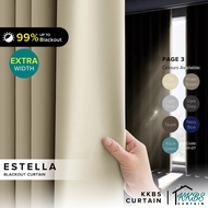 KKBS CURTAIN Estella 90-99% Blackout Curtain Ready Made Hook & Eyelet - Page 3