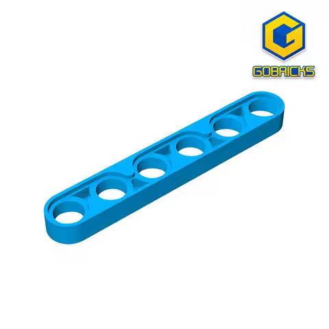 Gobricks GDS-694 Technical, Liftarm Thin 1 x 6 compatible with lego 32063 pieces of children's DIY B