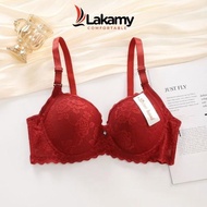 Áo Bra Nữ Sister Hood thá¡ lan Cup C ren hoa mút mỏng 0.3 cm T2417 Lakamy Comfortable