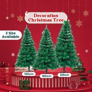 Christmas Tree 4ft / 6ft / 7ft party Large Christmas Tree Pokok Krismas Christmas Decoration Hiasan 